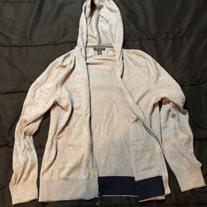 Banana republic lightweight full zip jacket